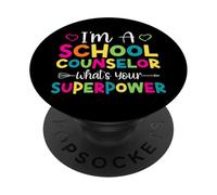 School Counselor I'm A School Counselor What's Your PopSockets Adhesive PopGrip