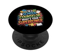 School Counselor I'm A School Counselor What's Your PopSockets Adhesive PopGrip