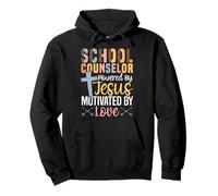 School Counselor Jesus Faith Christian School Counselor Pullover Hoodie