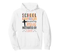 School Counselor Jesus Faith Christian School Counselor Pullover Hoodie