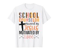 School Counselor Jesus Faith Christian School Counselor T-Shirt