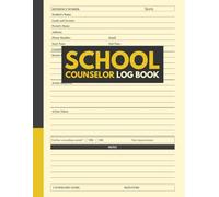 School Counselor Log Book