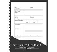School Counselor Log Book: Daily Counseling Notes, Referrals, and Follow-Up Tracker