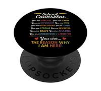 School Counselor School Counselor You Are Special The Reason PopSockets Adhesive PopGrip