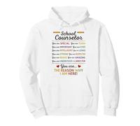 School Counselor School Counselor You Are Special The Reason Pullover Hoodie
