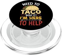 School Counselor Taco Pun Need To Taco 'Bout It? I'm Here To PopSockets PopGrip for MagSafe