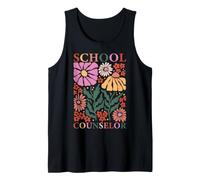 School Counselor Teacher Counseling Office School Guidance Tank Top