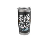 School Crossing Guard Stainless Steel Insulated Tumbler