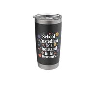 School Custodian for A Thousand Little Reasons - Stainless Steel Insulated Tumbler