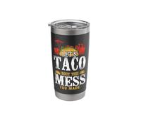 School Custodian Janitor Taco Let's Taco 'Bout This Mess You Stainless Steel Insulated Tumbler