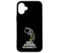 School Custodian Pride Night Shift Maintenance Crew Gift Case for iPhone 16 Plus