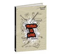 School Diary 1 Day/Page 2019-2020 Graffiti, 12 x 17 cm, Music Design