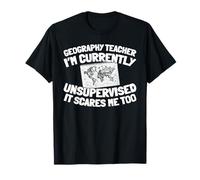 School - Educator Education Geography Teacher T-Shirt