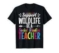 School Educator Essentials Teaching Social Studies Teacher T-Shirt