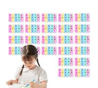 School Erasers Fun, Small Erasers for Kids in Bulk,Educational Cute Pencil Erasers for Kids | Safe Add, Subtract, Multiply, Dividing Highlights Erasers