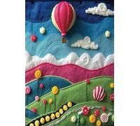 School Exercise Book A4 100 pages - Lollipop Glade - Hot Air Ballooning At Dusk: College Ruled 8mm Lines With Margin |100 Pages| Journals for Writing, ... Travel Journal, Scientific Field Notes