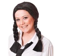 School Girl Black Wigs