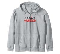 School Guidance Counseling School Psychologist Zip Hoodie