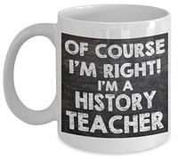 School History Teacher Novelty Gift Mug