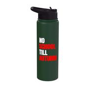 School Holidays Vacation Summer Recess Teacher Student Kids Stainless Steel Insulated Water Bottle