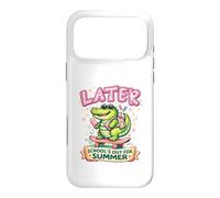 School is Out Cartoon Gator Summer Alligator Kids Tropical Case for iPhone 17 Pro Max