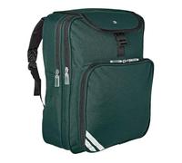 School Junior Backpack - Reflective Strips, Detachable Pencil Case, Mesh Water Bottle Pocket, Padded Straps, Name Card - 40cm X 30cm X 18cm by Zeco (Bottle, Junior Backpack (40cm x30cm x18cm))