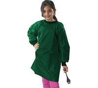 School Kids Craft Time Art Class Protective Wipe Clean Smock Apron (12-14 Years, Bottle)