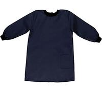School Kids Craft Time Art Class Protective Wipe Clean Smock Apron (12-14 Years, Navy)