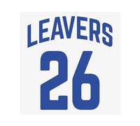 School Leaver 2026 HTV Iron On Transfer | Blue End of Year Leavers Shirt Vinyl | Class of 2026 Heat Transfer Decal for Hoodies, T-Shirts & Uniforms | Year 6 or Year 11