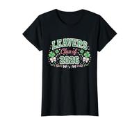 School Leavers Class 2026 Year 11 Graduation Clover Value Graphic T-Shirt, Women, Black, S