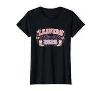 School Leavers Class 2026 Year 11 Graduation Value Graphic T-Shirt, Women, Black, XL