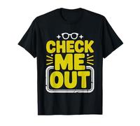 School Librarian Check Out Library Pun Checkout Humor Joke T-Shirt