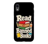 School Librarian Read Banned Books Reading Teacher Case for iPhone XR