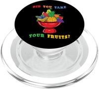 School Lunch Lady Cafeteria Crew Did You Take Fruits Funny PopSockets PopGrip for MagSafe