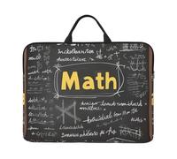School Math Basics 16.3" Waterproof Laptop Tablet Carrying Bag