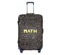 School Math Luggage Cover Suitcase Trolley Case Protector Elastic Washable Anti Scratch Fit 18-32 Inch
