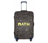 School Math Luggage Cover Suitcase Trolley Case Protector Elastic Washable Anti Scratch Fit 18-32 Inch