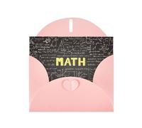 School Math Print Greeting Cards With Envelopes,Holiday,Birthday,Wedding,And All Occasions