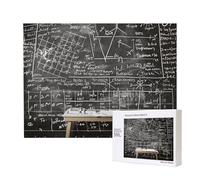 school math Print Jigsaw Puzzle 500 Piece for Adults, Colourful Jigsaw Puzzles for Home Decoration Gifts Family Puzzle Perfect for Game Nights