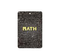 School Math Printing 10 Pieces Air Freshener Car Hanging Cards Air Freshener Sheets With Rope For Cars Home