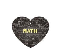 School Math Printing 10 Pieces Air Freshener Car Hanging Cards Air Freshener Sheets With Rope For Cars Home