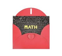 School Math Printing Notecards With Envelopes Funny Love Buckle Pearl Paper Envelope Packaging Holiday Greeting