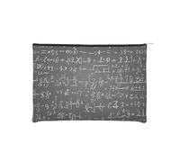 School Math Reusable Paper Cosmetic Bag Waterproof & Lightweight for Travel, School & Daily Use Full-Print Design Women, Students, Eco-Conscious