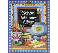 School Memory Album: A Collection Of Special Memories, Photos, And Keepsakes From Kindergarten Through Sixth Grade