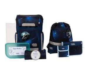 School-Mood Rebel mit LED Patchy Schulranzen-Set 8-teilig Moritz