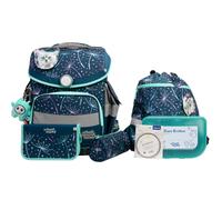 School-Mood Timeless Pro School bag set 7-piece petrol
