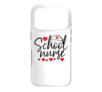 School Nurse Back To School Nurses Mother Mommy Women RN Fun Case for iPhone 17 Pro