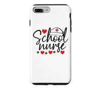 School Nurse Back To School Nurses Mother Mommy Women RN Fun Case for iPhone 7 Plus/8 Plus