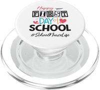 School Nurse Happy First Day Of School Women Back To School PopSockets PopGrip for MagSafe