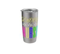School Nurse Healing Hearts & Minds Stainless Steel Insulated Tumbler